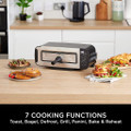 Ninja ST200UK 3-in-1 2 Slice Toaster - Grill and Panini Press - Black