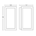 915005730601 Philips Hue Impress Outdoor Wall Light