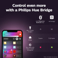 915005822001 Philips Hue Go Colour Ambiance Smart Portable Light WH