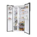 Haier HSR5918DNMP 90.5cm 70/30 Frost Free Fridge Freezer - Pt. Inox