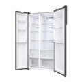 Haier HSR5918DNMP 90.5cm 70/30 Frost Free Fridge Freezer - Pt. Inox