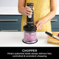 Ninja CI100UK Foodi 3-in-1 Hand Blender- Mixer & Choppe