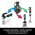 Ninja CI100UK Foodi 3-in-1 Hand Blender- Mixer & Choppe