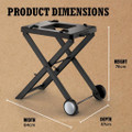Ninja XSKGRLLSTDEUK Woodfire Electric BBQ Stand - Black