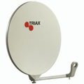 DAP600 Triax 60cm fibreglass white pole mount satellite dish