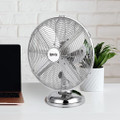 DF1250 Igenix 12" Chrome Desk Fan