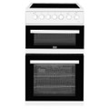 EDVC503W Beko 50cm Double Oven Electric Cooker