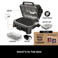 Ninja OG850UK Woodfire Pro XL Electric BBQ Grill & Smok