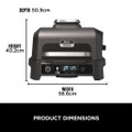 Ninja OG850UK Woodfire Pro XL Electric BBQ Grill & Smok