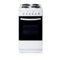 Haden HES50W 50cm Single Oven Electric Cooker - White