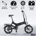 RILEYRB1 RILEY RB1  Foldable E-bike - Black