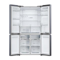 Haier HCR5919EHMB 90cm Freestanding American Fridge Fre