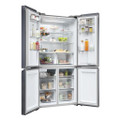 Haier HCR5919EHMB 90cm Freestanding American Fridge Fre