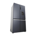 Haier HCR5919EHMB 90cm Freestanding American Fridge Fre