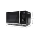Sharp YC-QS254AU-B 25 Litres Flatbed Microwave Oven - B