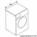 Bosch WGE03408GB 8kg 1400 Spin Washing Machine - White