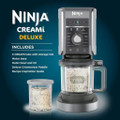 Ninja NC501UK Deluxe 10-in-1 Ice Cream and Frozen Drink Maker - Black