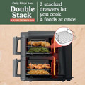 Ninja SL400UK Double Stack XL 2-Drawer 9.5L Air Fryer -