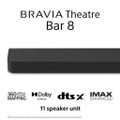 HTA8000.CEK Sony HTA8000 5.0.2 Dolby Atmos® Soundbar - Black