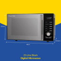 Russell Hobbs RHM2348B 23 Litres Solo Microwave - Black