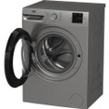 Beko BMN3WT3841S 8kg 1400 Spin Washing Machine - Silver
