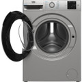 Beko BMN3WT3841S 8kg 1400 Spin Washing Machine - Silver
