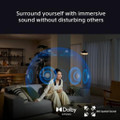 HTAN7.CE7 2024 Sony HTAN7 Wireless Sony Wireless Dolby Atmos® Neckband Speaker - Black