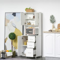 835-341WT Simple White - Kitchen Cabinet w/Countertop - White 835-341WT Simple White - Kitchen Cabinet w/Countertop - White