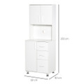 835-341WT Simple White - Kitchen Cabinet w/Countertop - White 835-341WT Simple White - Kitchen Cabinet w/Countertop - White