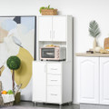 835-341WT Simple White - Kitchen Cabinet w/Countertop - White 835-341WT Simple White - Kitchen Cabinet w/Countertop - White