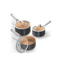 Ninja CW93000UK Ceramic Coated Cookware 3-Piece Set - A