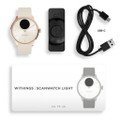 WITHINGS HWA111 Scanwatch Light - Rose Gold White