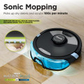 Shark RV2620WAUK Matrix Plus 2 in 1 Self Empty Robot Vacuum & Mop - 110 Minutes Run Time - Black
