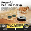Shark RV2620WAUK Matrix Plus 2 in 1 Self Empty Robot Vacuum & Mop - 110 Minutes Run Time - Black