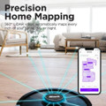 Shark RV2620WAUK Matrix Plus 2 in 1 Self Empty Robot Vacuum & Mop - 110 Minutes Run Time - Black