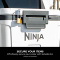 Ninja FB131UKWH FrostVault 30QT/28L Hard Cooler with Dry Zone - White