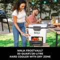 Ninja FB131UKWH FrostVault 30QT/28L Hard Cooler with Dry Zone - White