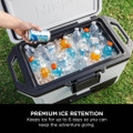 Ninja FB151UKWH FrostVault 50QT/47L Hard Cooler with Dr