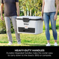 Ninja FB151UKWH FrostVault 50QT/47L Hard Cooler with Dry Zone - Cloud White