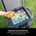 Ninja FB131UKGY FrostVault 30QT/28L Hard Cooler with Dry Zone - Slate Grey