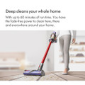 Dyson V11EXTRA Stick Vacuum Cleaner - 60 Minutes Run Time - Nickel/Red