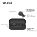 Sony WFC510B.CE7 Wireless In ear headphones - Black