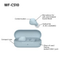 Sony WFC510L.CE7 Wireless In ear headphones - Blue