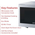IG3095 Igenix 30L Digital Combi Microwave Airfryer 1000W