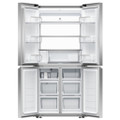 Fisher & Paykel RF500QNUX1 79cm Wifi Connected Plumbed Quad Door Frost Free Fridge Freezer - Stainle