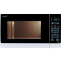 Sharp R372WM 25 Litre Solo Microwave - White