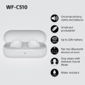 Sony WFC510W.CE7 Wireless In ear headphones - White