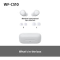 Sony WFC510W.CE7 Wireless In ear headphones - White