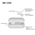 Sony WFC510W.CE7 Wireless In ear headphones - White