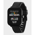 RA44-2216 Series 44 Amoled Silicone Strap GPS Sports Smart Watch